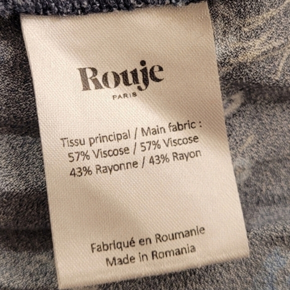 ROUJE DARIA DAINTY FLORAL NAVY DRESS - Picture 7 of 7